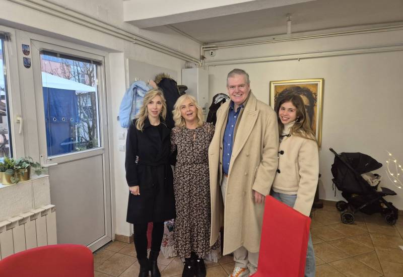 Američka veleposlanica Nicole McGraw posjetila udrugu Betlehem Zagreb